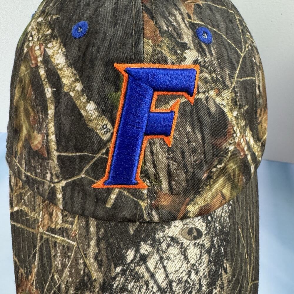 Florida Gators Captivating Headwear Camo StrapBack Baseball Hat Cap Realtree EUC - Picture 2 of 13